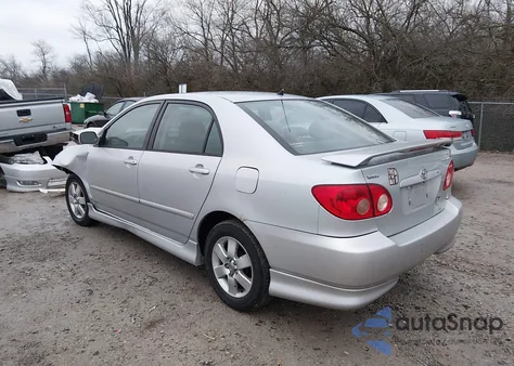 2005 Toyota Corolla S from USA, damaged, VIN 1NXBR32E05Z347140